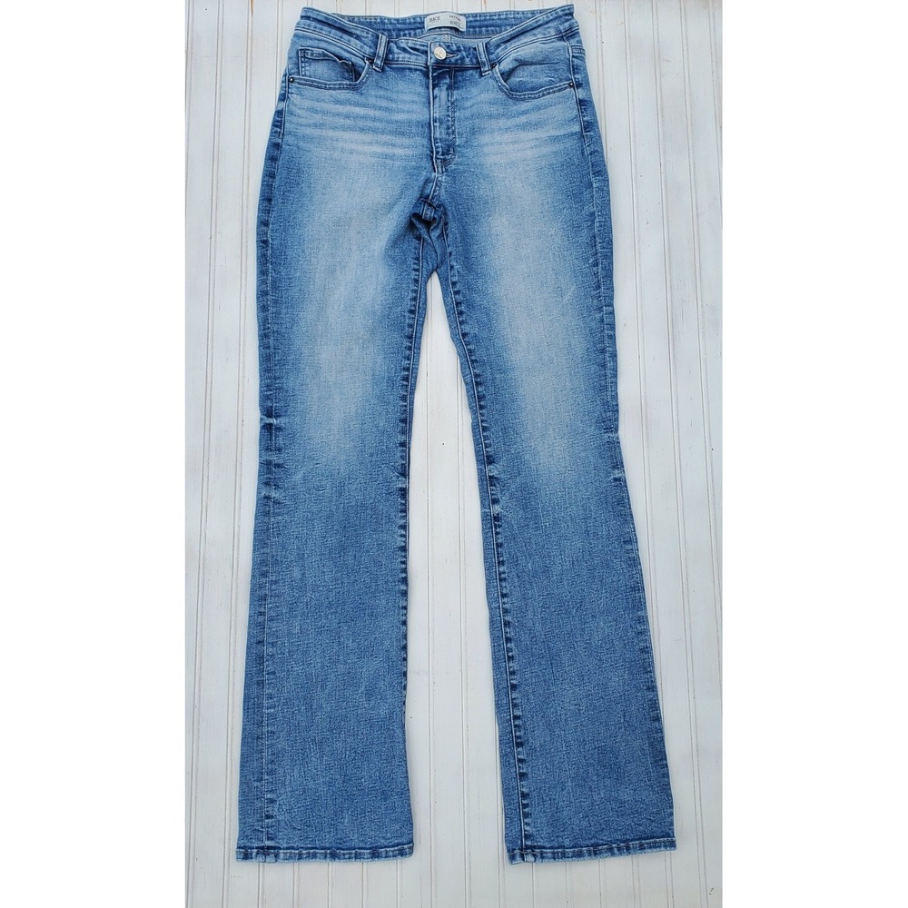 BKE Payton Tailored Bootcut Jeans Mens 29x34 Medium Wash Blue Denim Stretch
